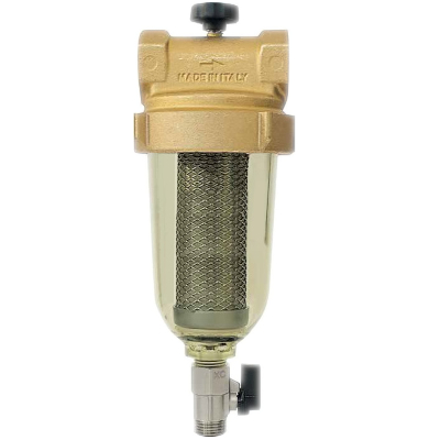 FILTRO DISSABBIATORE AUTOPULENTE Ø 1TESTA OTTONE