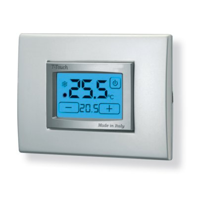 T-TOUCH TERMOSTATO INCASSO TOUCH SCREEN BIANCO