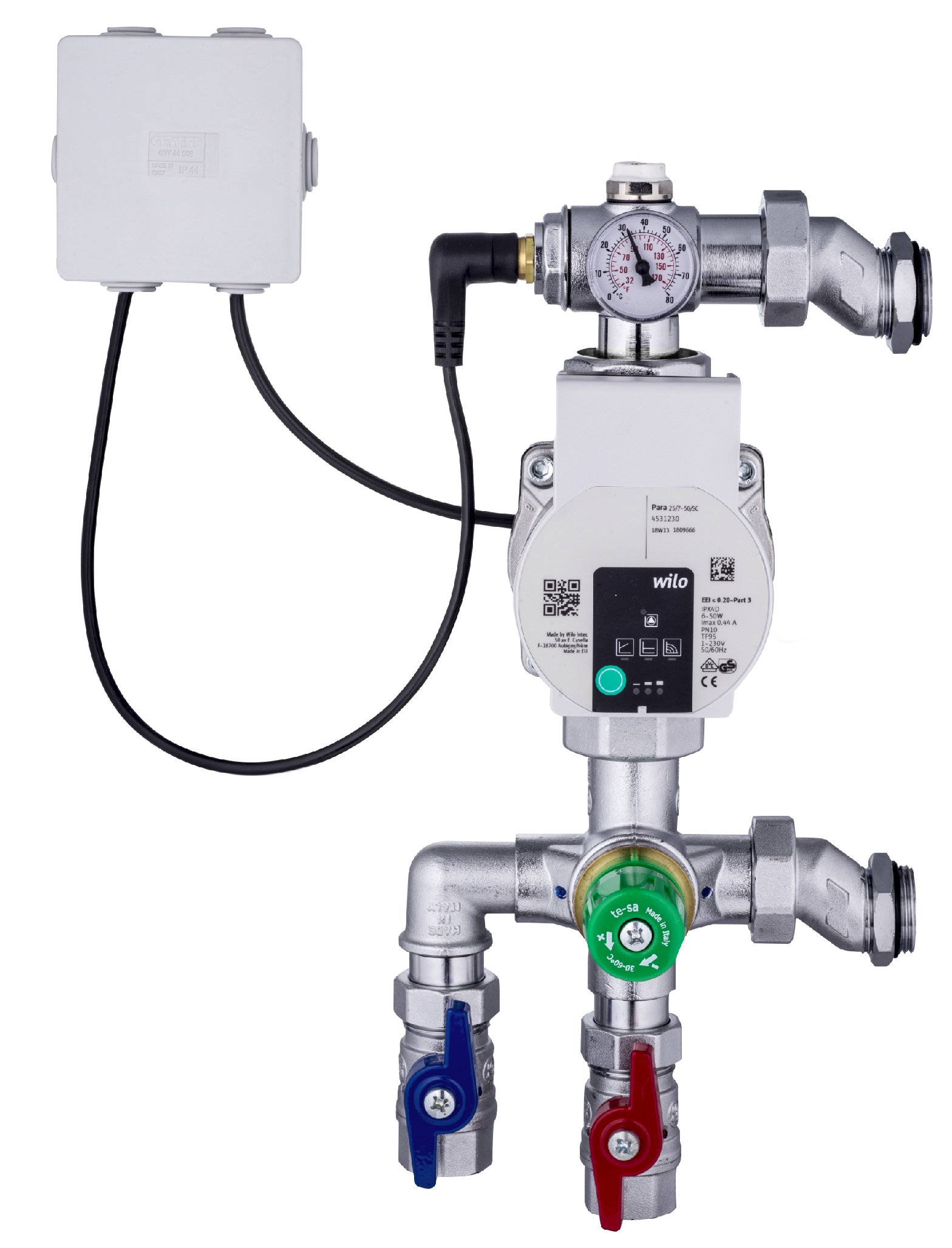 MISCELATORE A PUNTO FISSO TERMOSTATICO PARA 25/7