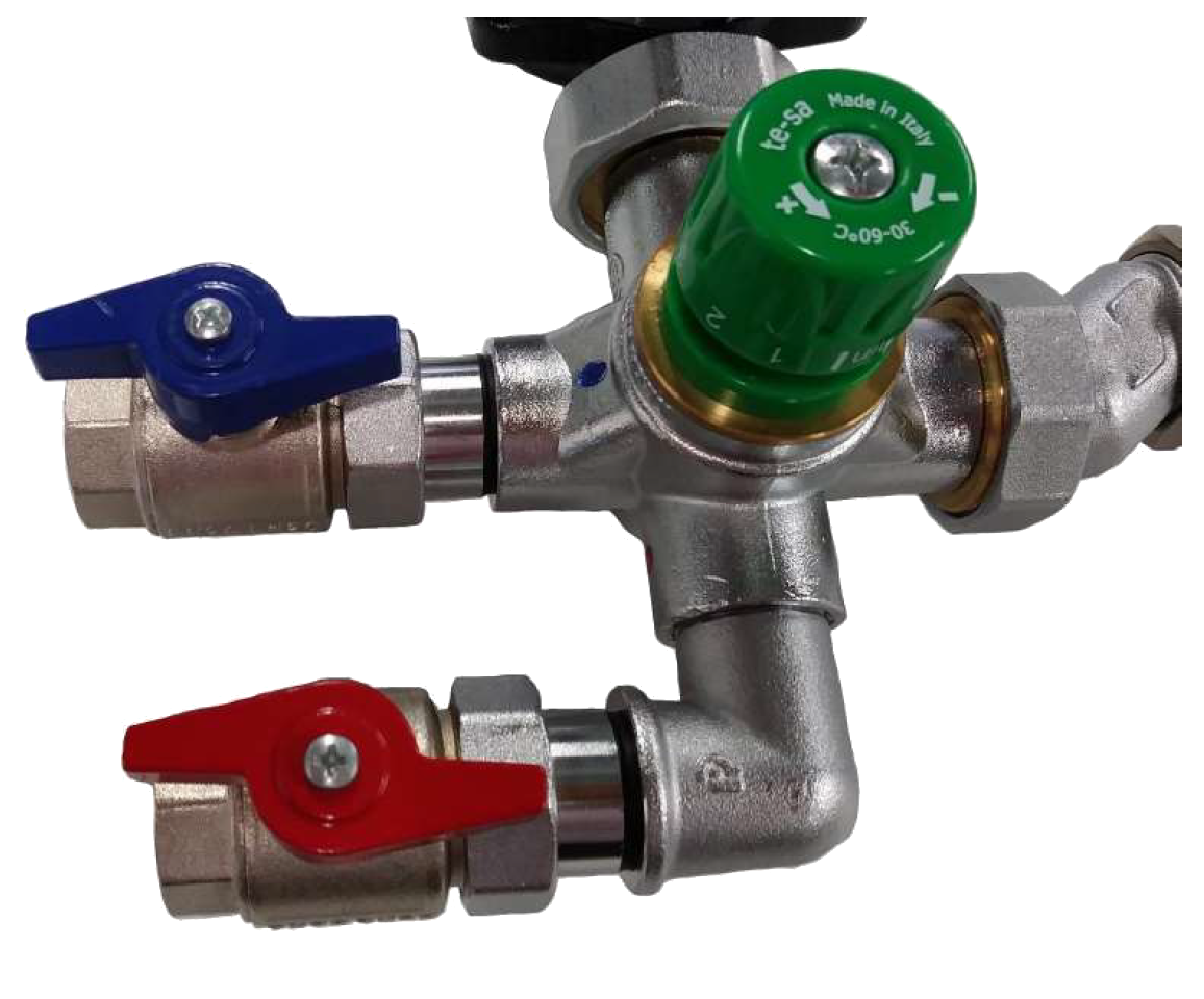 MISCELATORE A PUNTO FISSO TERMOSTATICO PARA 25/7