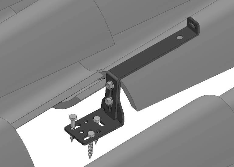 ANCORAGGIO COPPO/TEGOLA  E COPPO/COPPO 6 COLLETTORI STAR