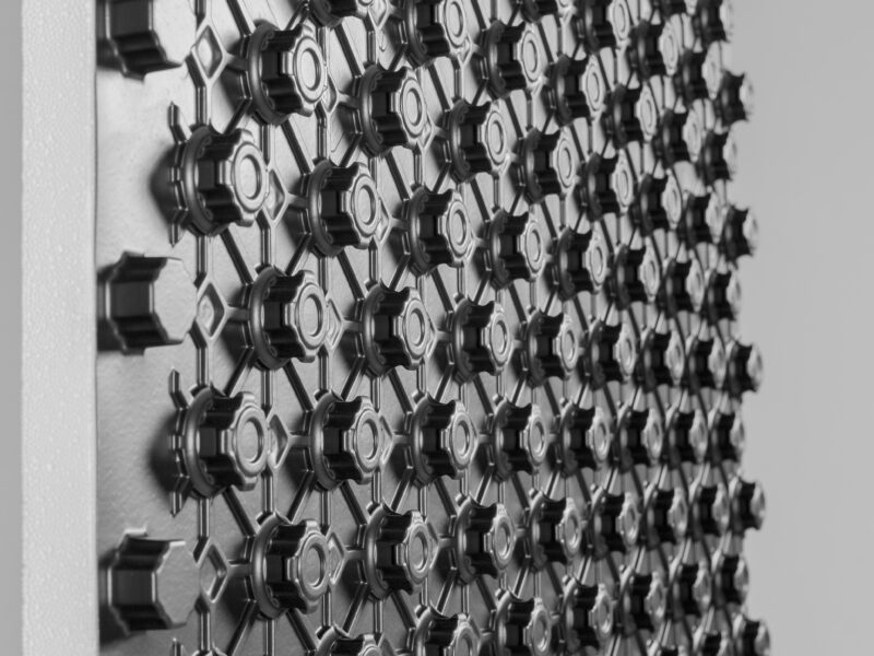 LASTRA MAX BIANCA BUGNATA H = 80 MM - SPESS. 60 MM